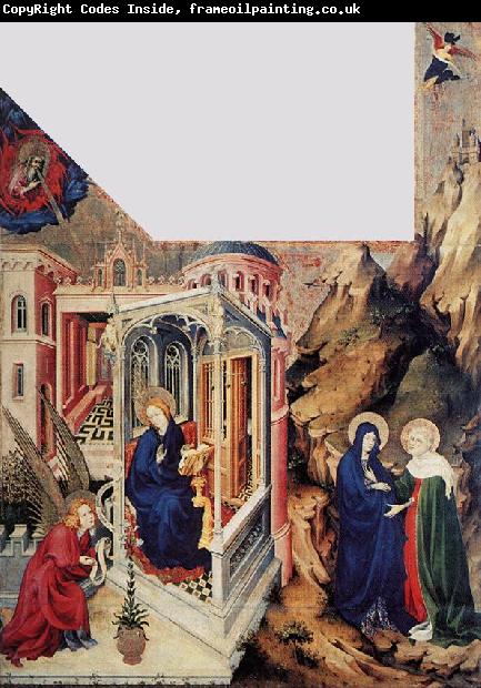 BROEDERLAM, Melchior The Annunciation and the Visitation d